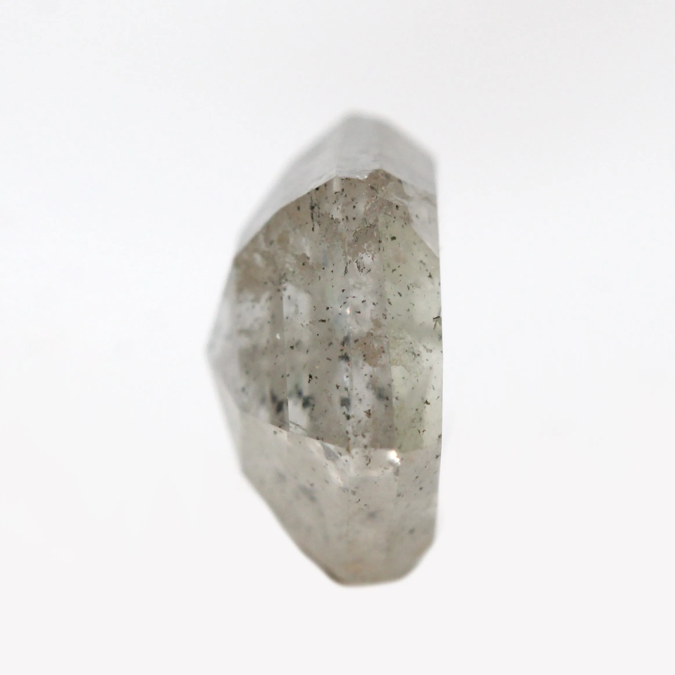 2.01 Carat Light Gray Hexagon Salt and Pepper Diamond for Custom Work - Inventory Code SGH201