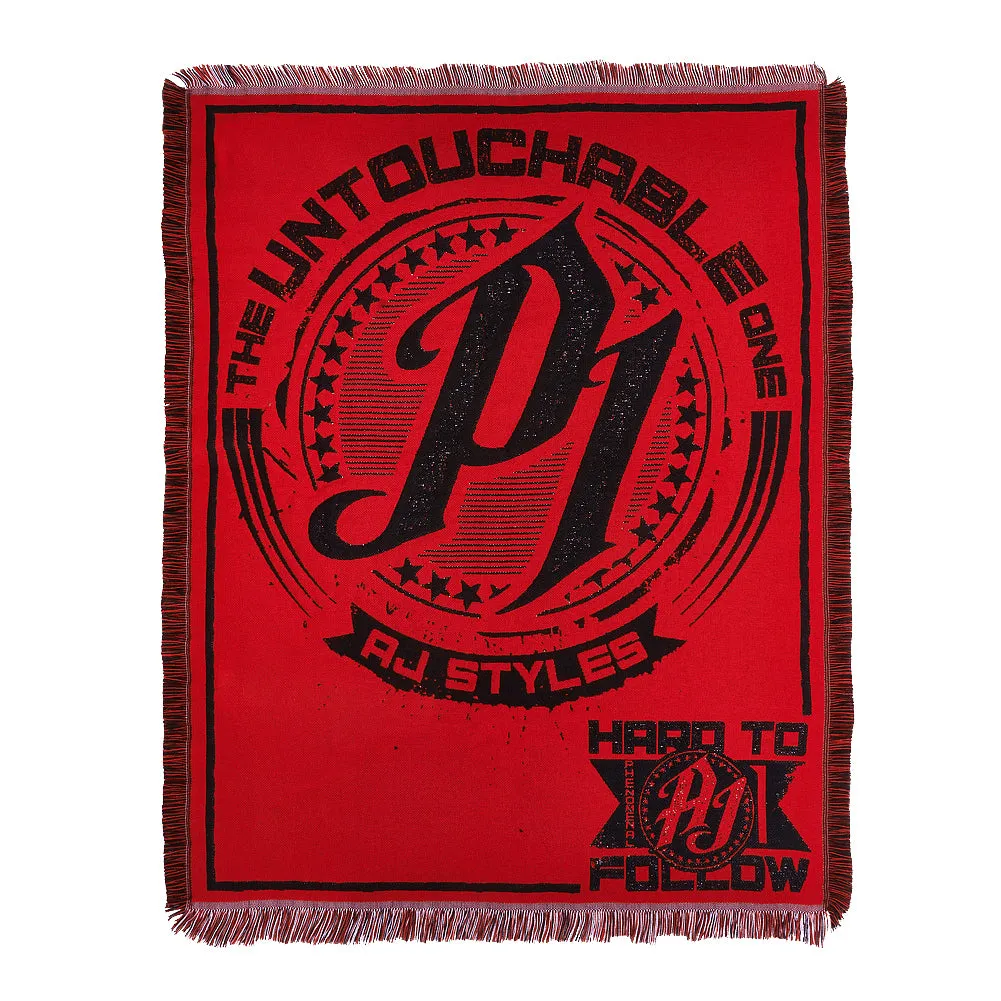 AJ Styles Untouchable One Tapestry Blanket