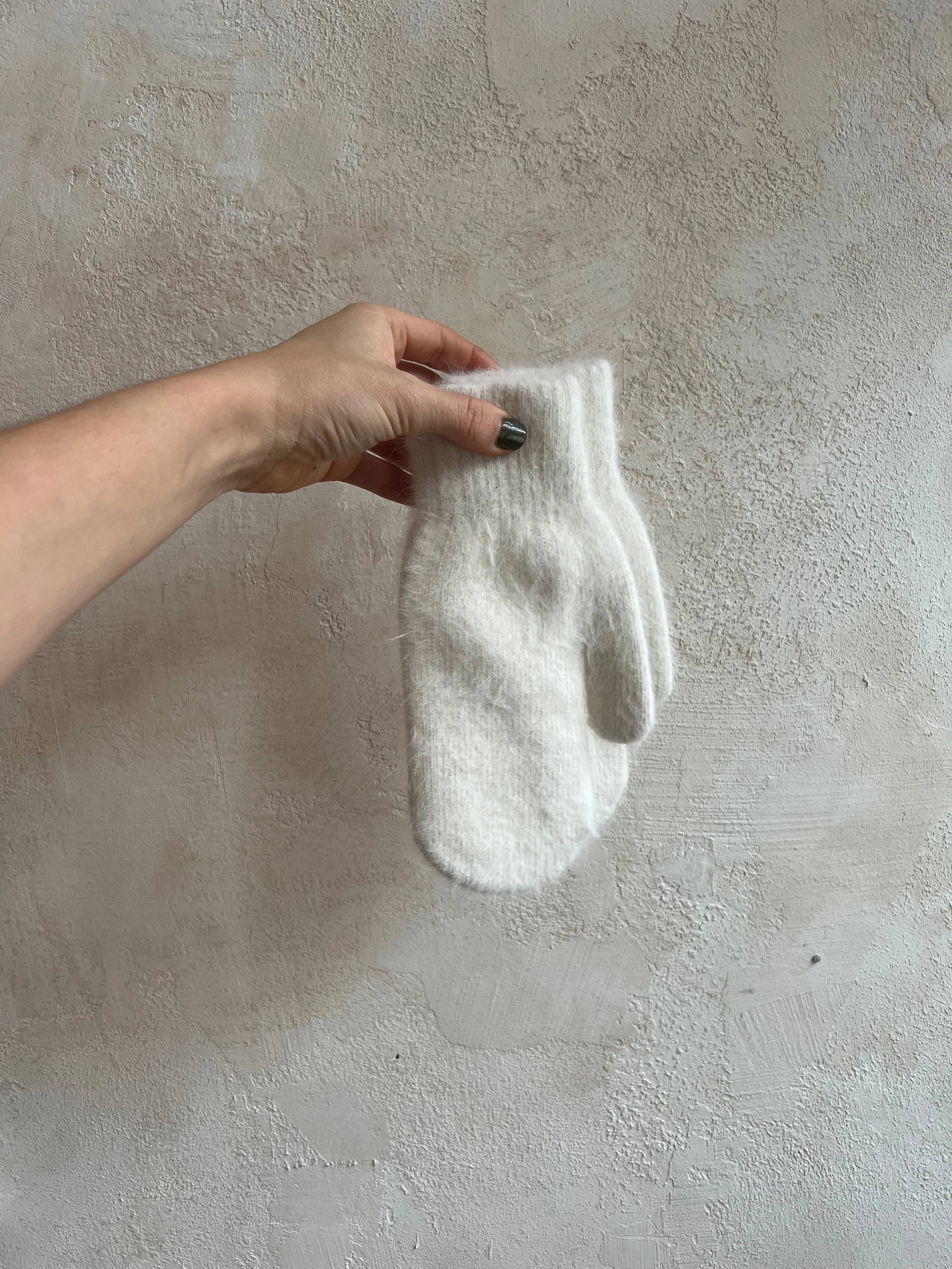 Angora Wool Mittens by Billy Bamboo