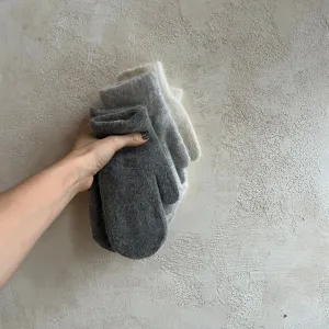 Angora Wool Mittens by Billy Bamboo