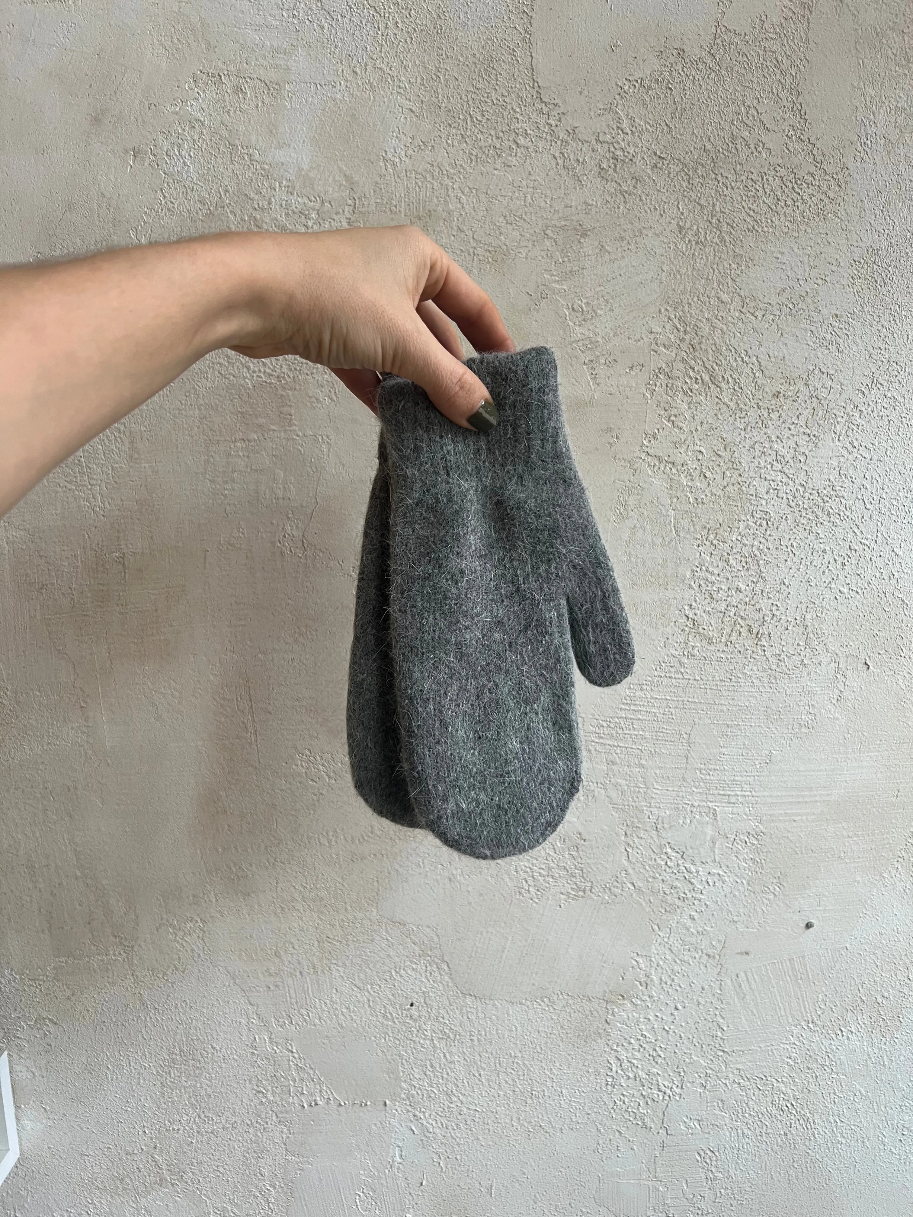 Angora Wool Mittens by Billy Bamboo