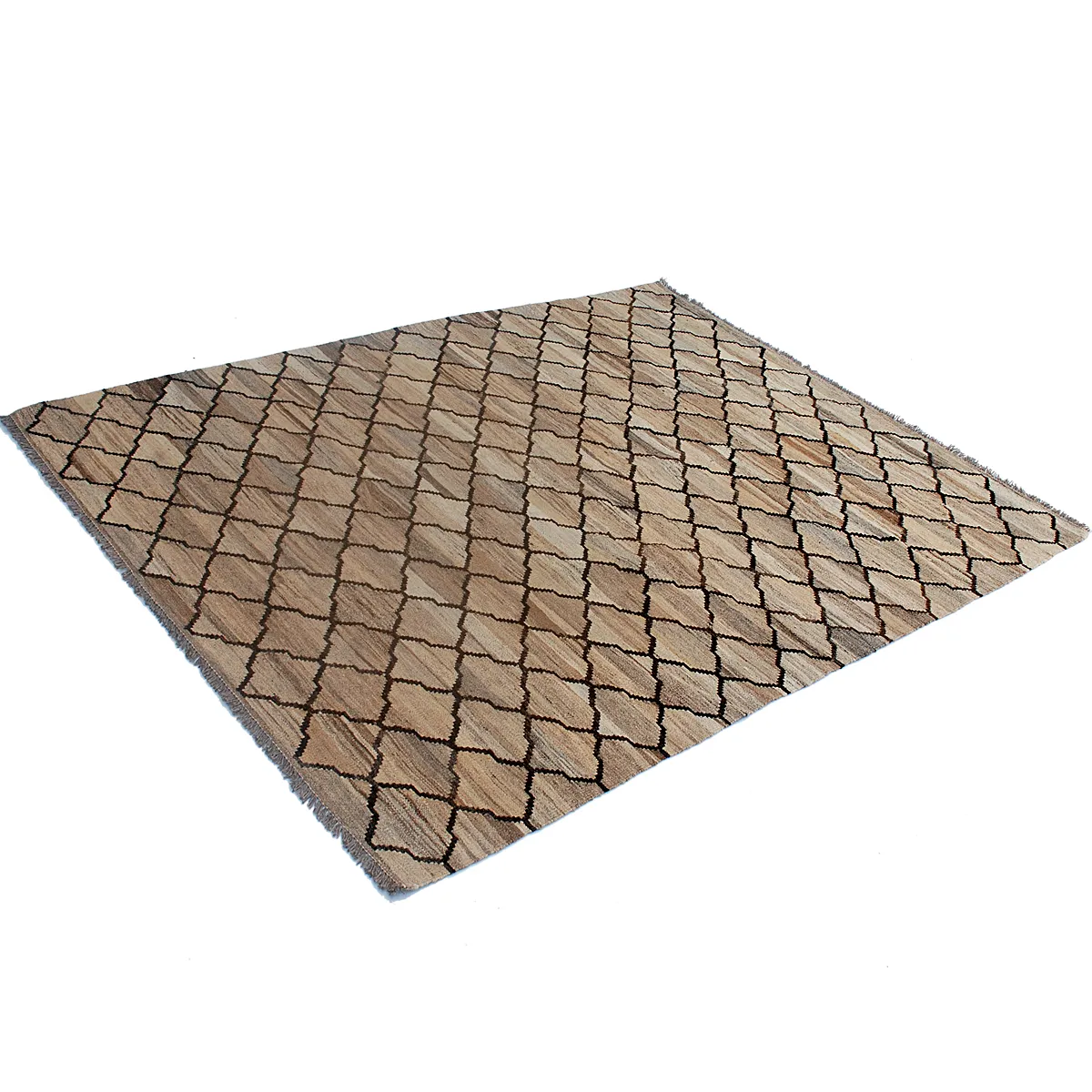 Ariana Handmade Dorado Kilim Rug - Genuine Wool | Bohemian Style