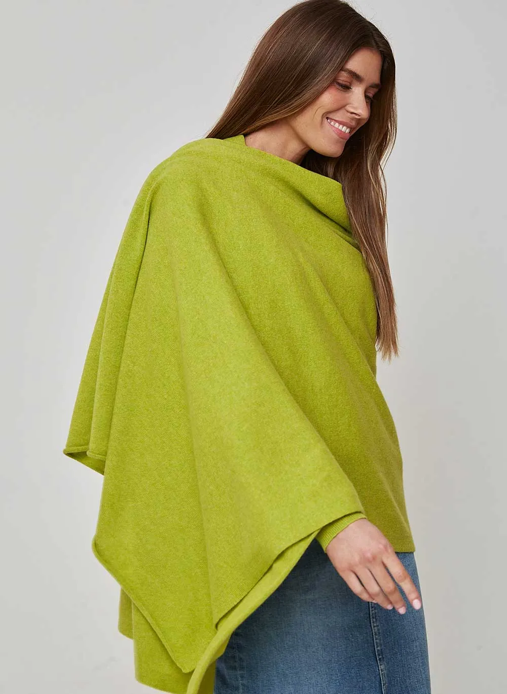 Cashmere Travel Wrap - Peridot