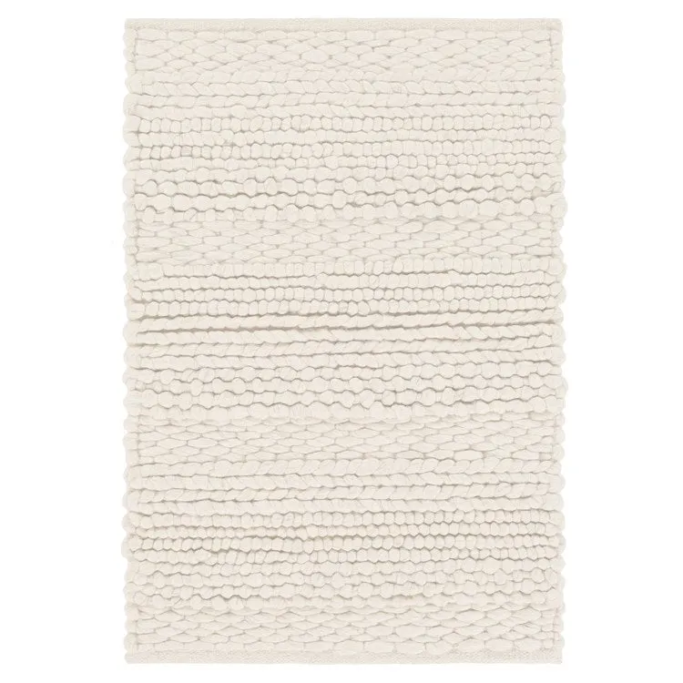 Clifton Hand-Woven 5' x 8' Area Rug - Ivory