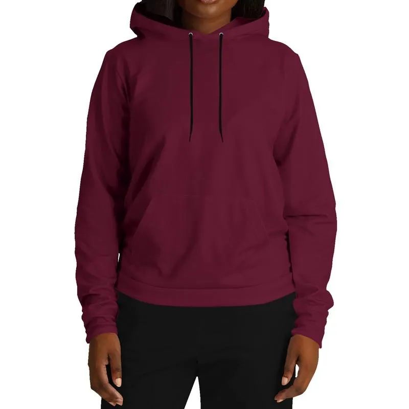 Dark Pink Hoodie | Unisex | with PLUS sizes | C0M100Y25K80