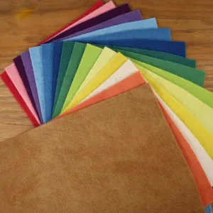 Filges Wool Felt Bioland- Assorted 15 Colour Pack, Organic Wool