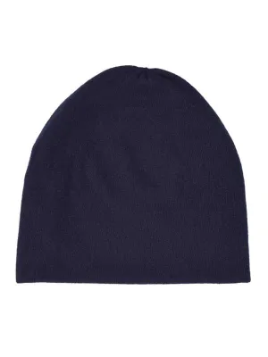 Fine Plain Hat Nero Navy