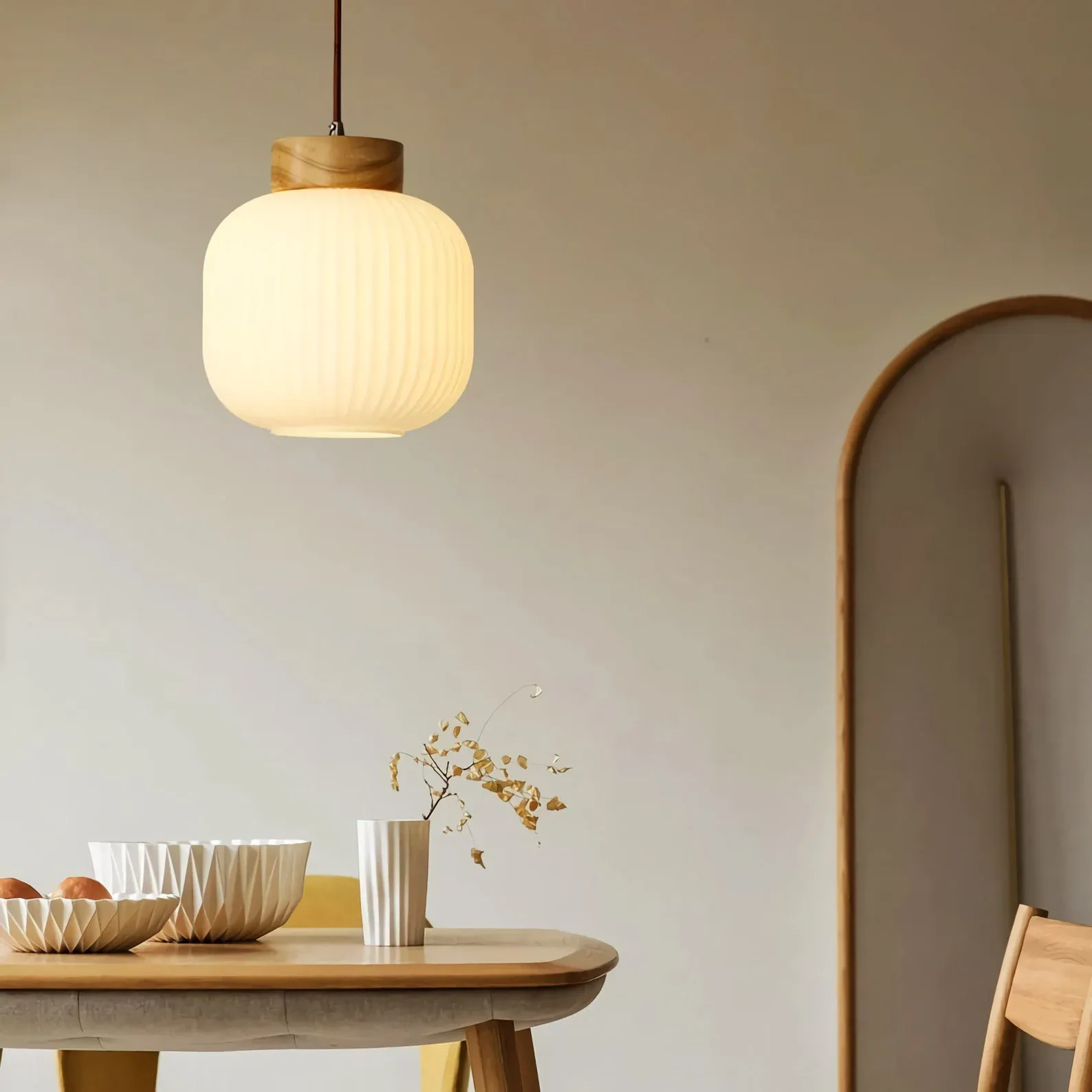 Fiona Glass Pendant Light