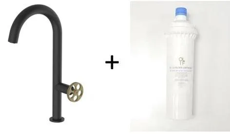 Forte Matte Black Mix & Match, kitchen mixer tap
