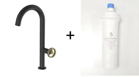 Forte Matte Black Mix & Match, kitchen mixer tap