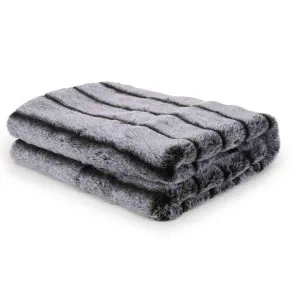 Grey Throw For Living Room | Soft Sofa Throws