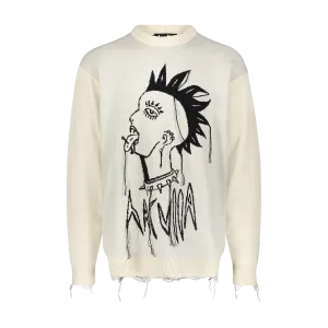 HAC PUNK SWEATER OFF WHITE