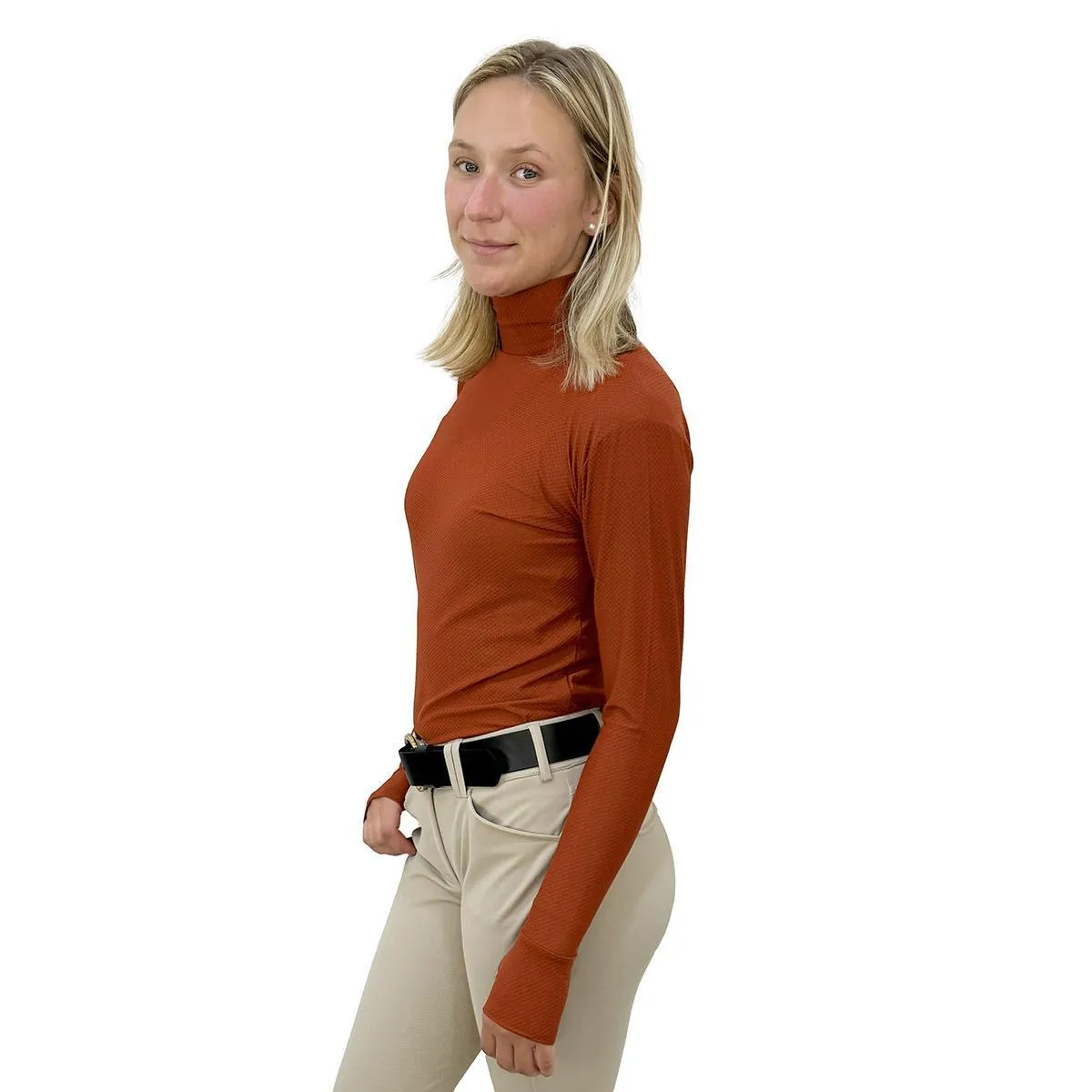 Kismet Alexa Solid Turtleneck Schooling Shirt