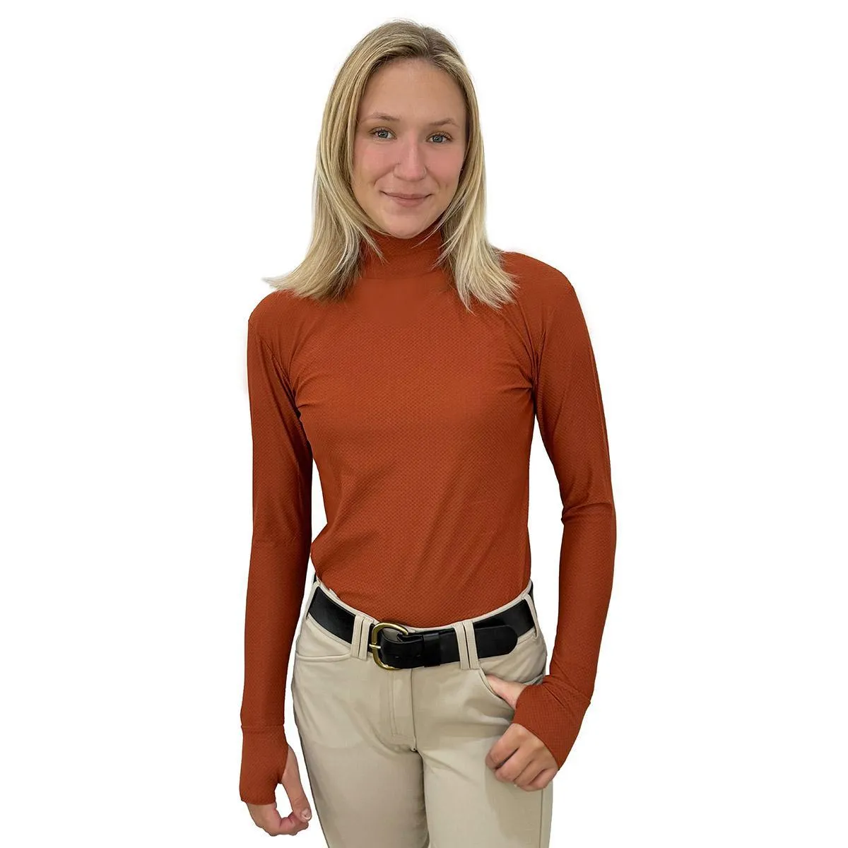 Kismet Alexa Solid Turtleneck Schooling Shirt