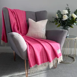 McNutt Aurora Pink Throw | 200cm x 145cm