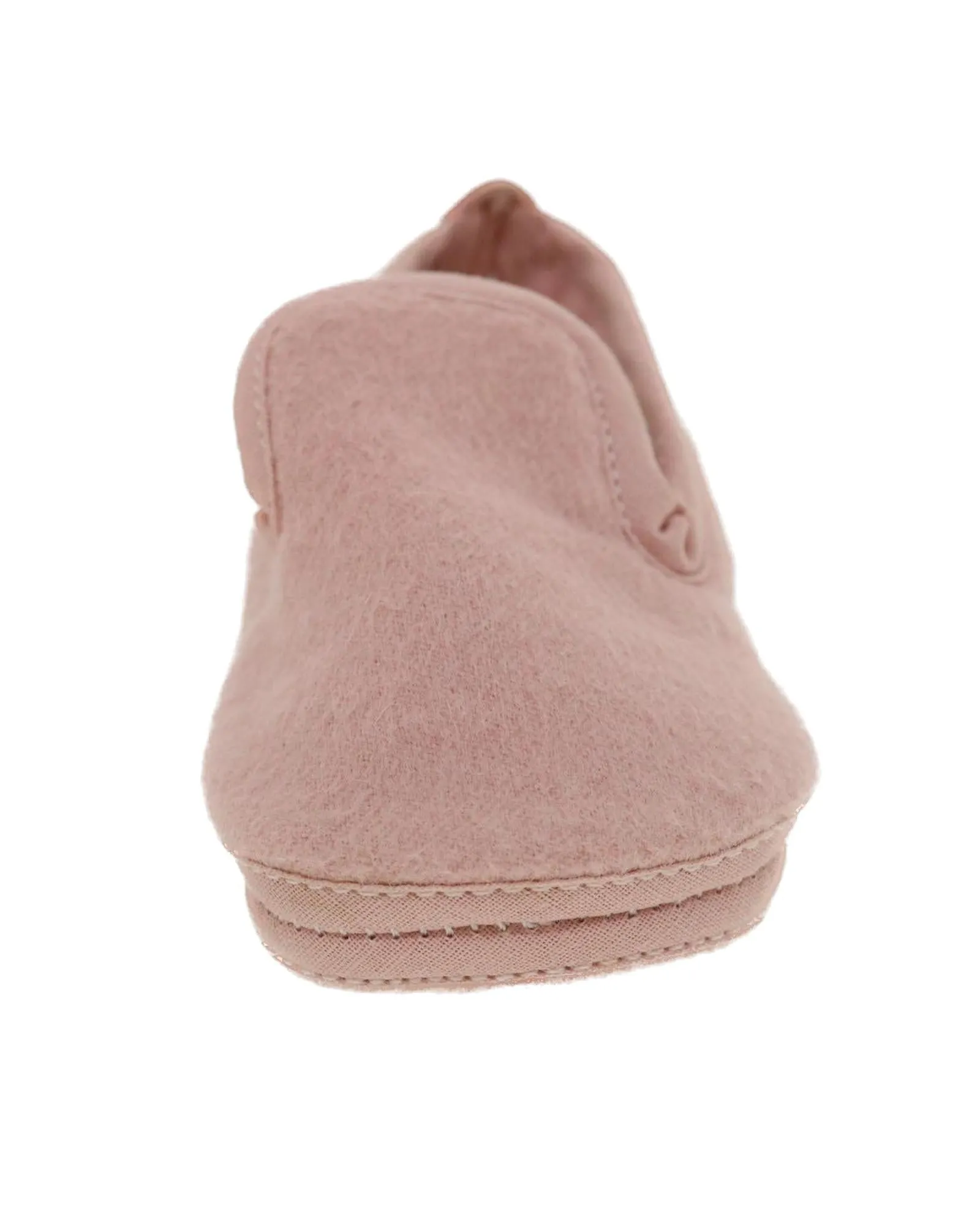 Pink Wool Baby Shoes by Hermes