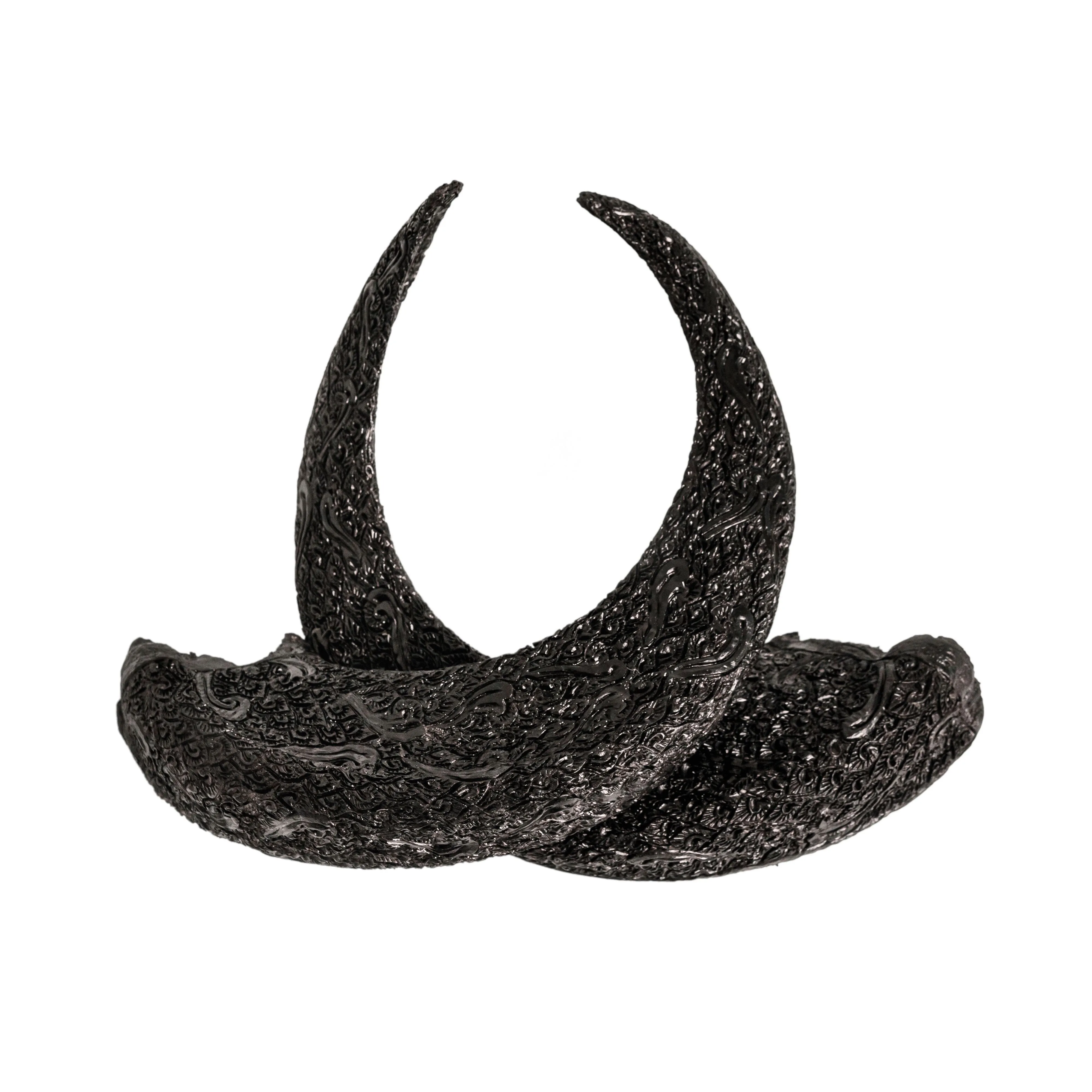 Ram Skull - Matte Black Storm