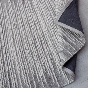 Salida Wool 9' x 12' Area Rug - Gray