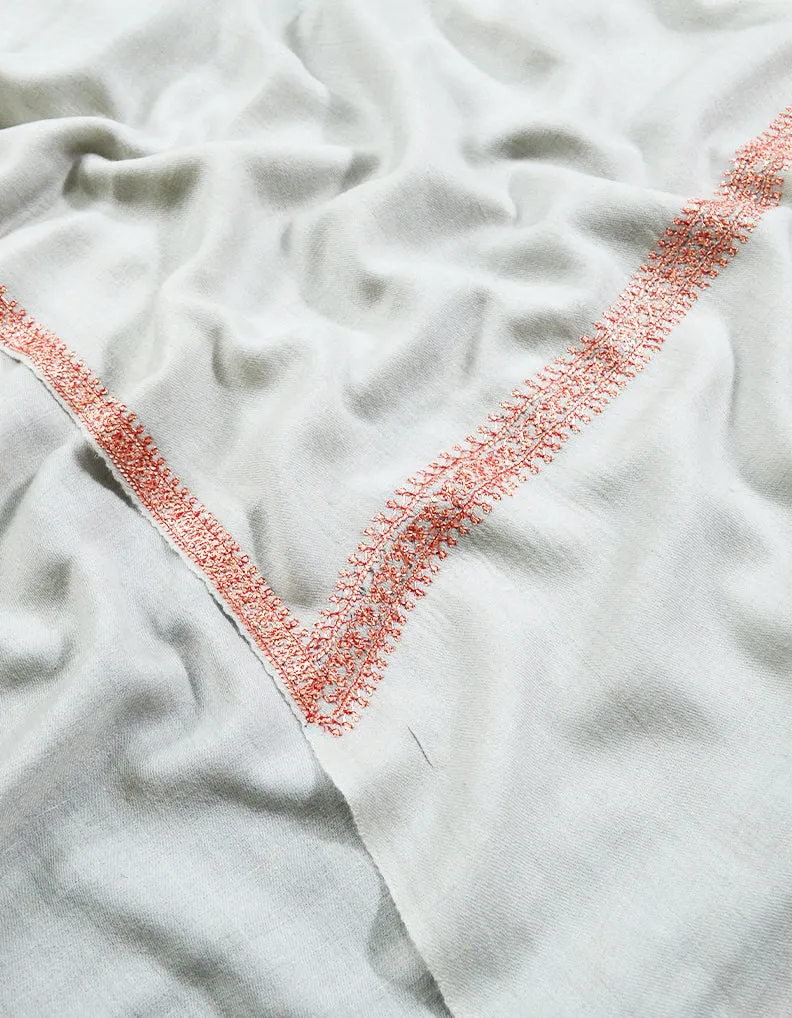 thistle tilla embroidery pashmina shawl 8269