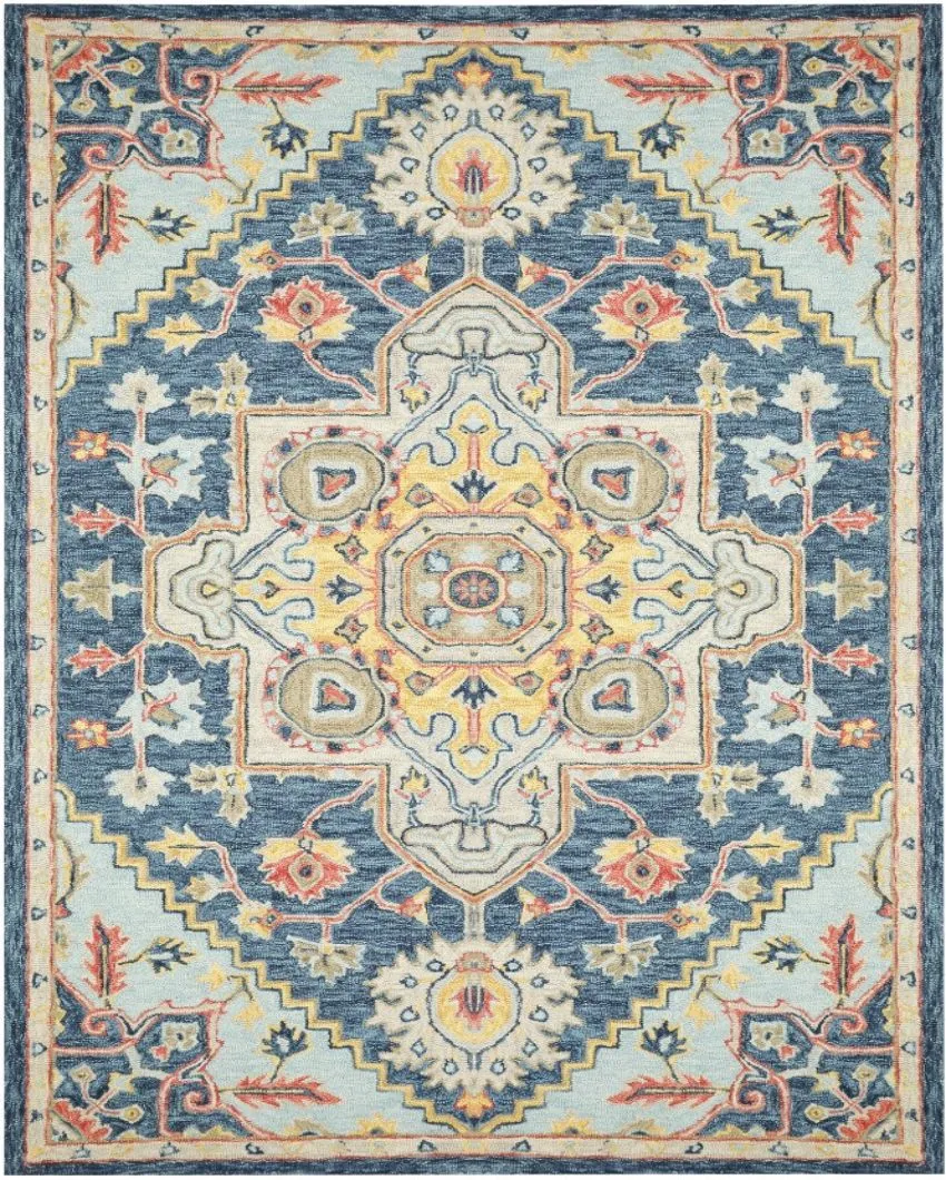 Traditional Hand Tufted Wool Carpet Timeless Elegance | 5 x 8 Feet